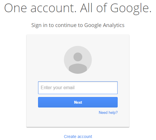 Sign in with gmail account