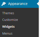 Widgets page