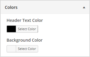 Click on Select Color