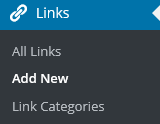 Add New Links