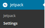 Jetpack Settings