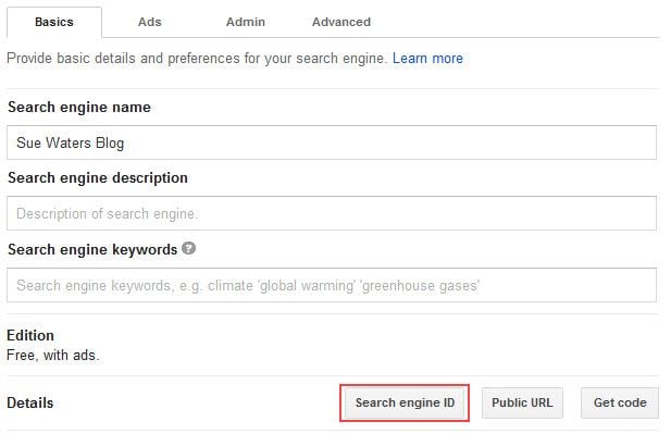 Search Engine ID