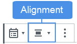 Archive Block Toolbar