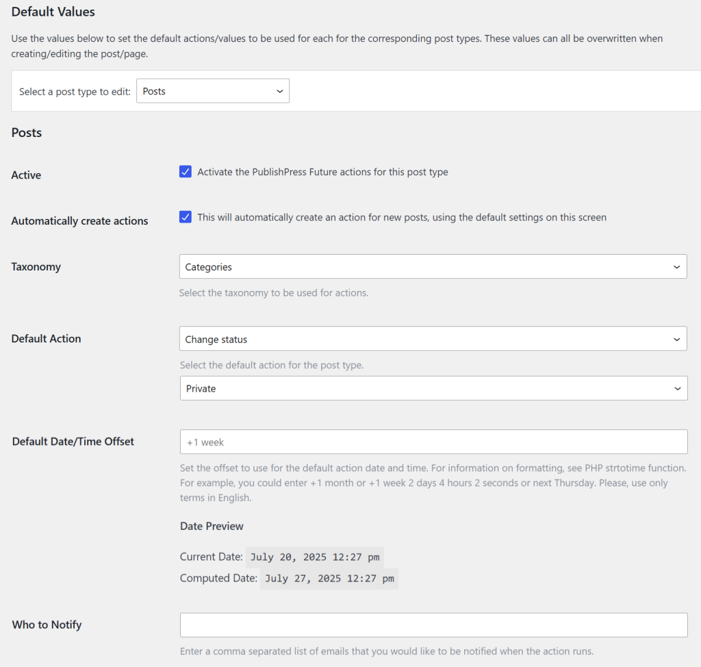 PublishPress Future Plugin – Edublogs Help and Support