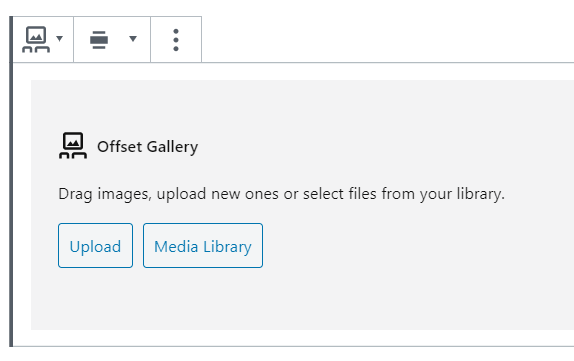 Offset Gallery block