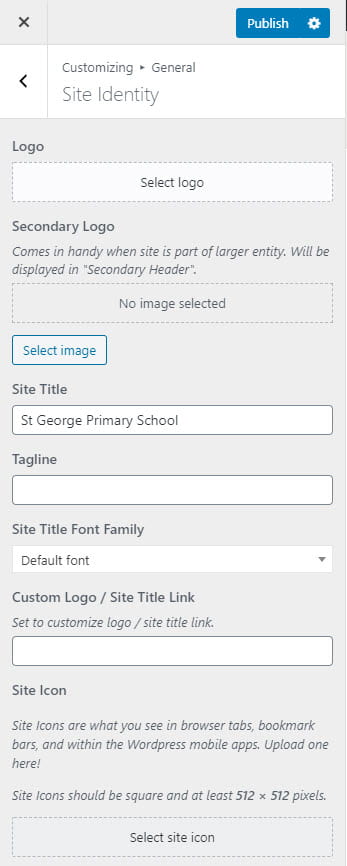 Site Identity