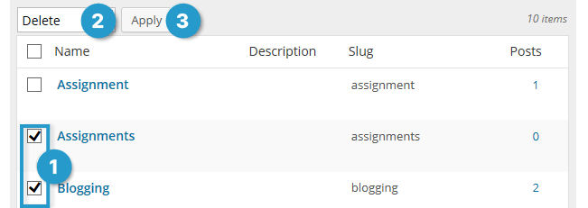 Bulk Delete Tags