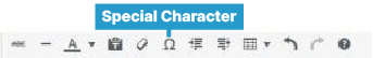 Special character