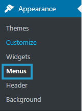 Custom menu