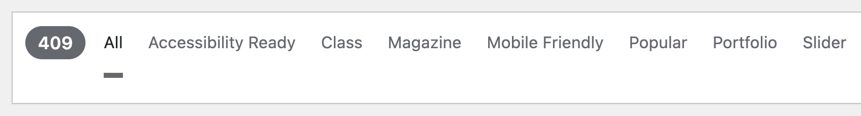 theme categories